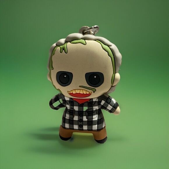 New Horror Properties Figural Bag Clip Series 5 Beetlejuice Figure Halloween - Picture 1 of 6